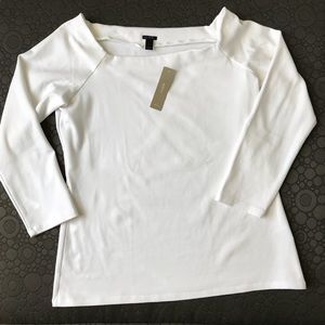 J Crew Boat Neck Top